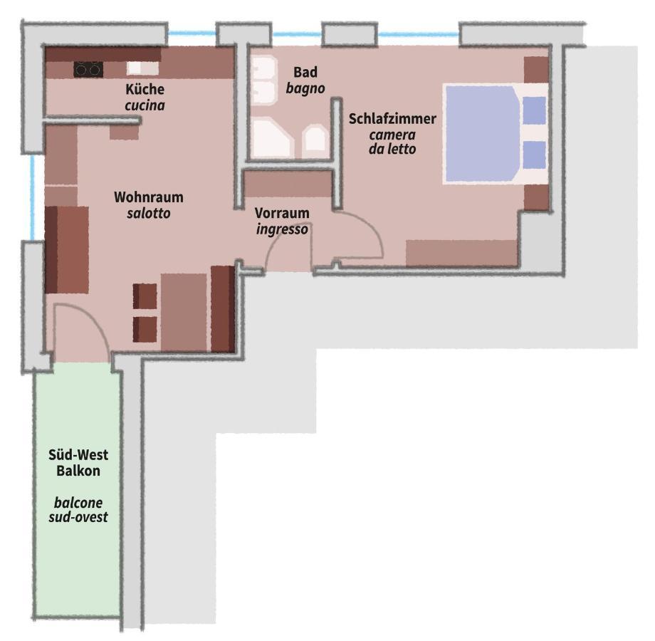 Hotel-Garni Appartement Gartenheim Schenna Exteriör bild